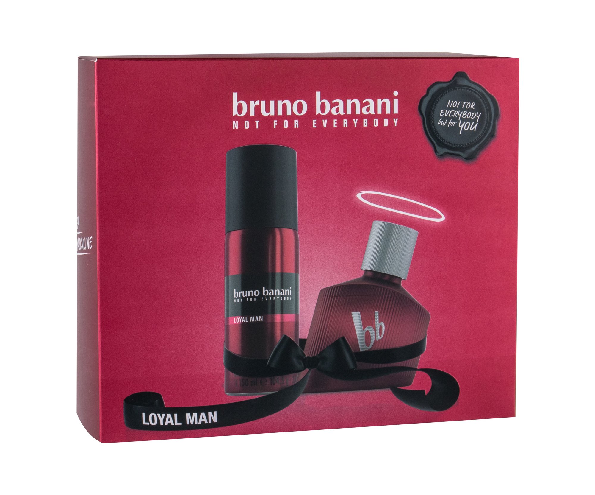 Bruno Banani Loyal Man 30ml Edp 30 ml + Deodorant 150 ml Kvepalai Vyrams EDP Rinkinys (Pažeista pakuotė)