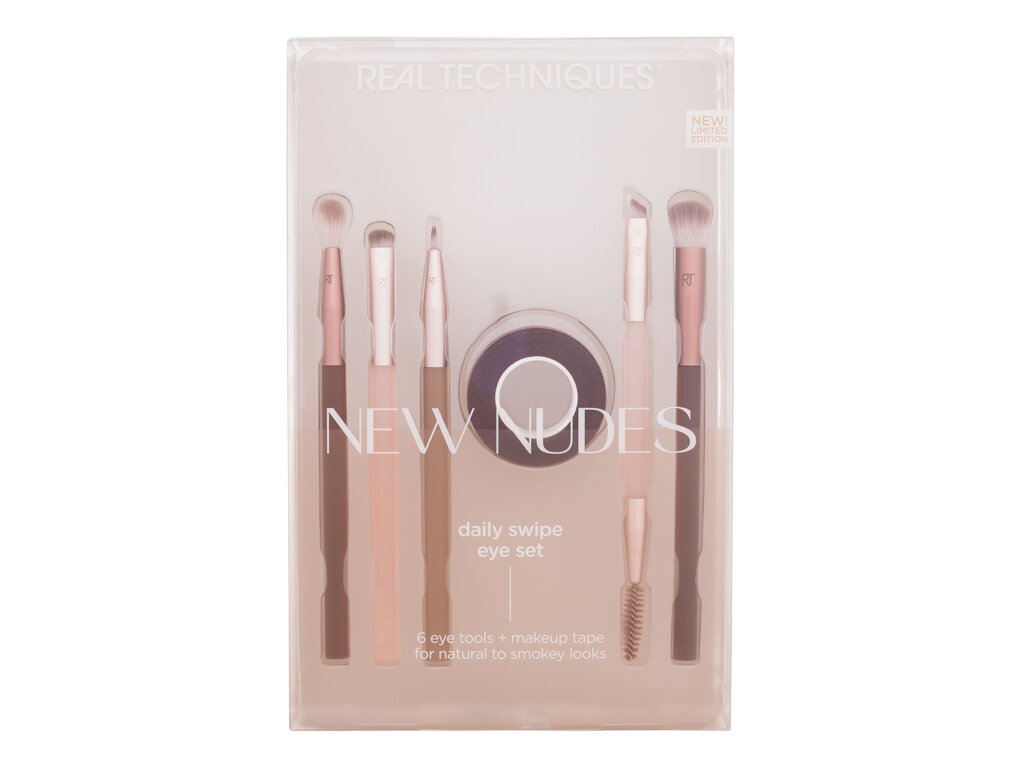 Real Techniques New Nudes Daily Swipe Eye Set teptukas