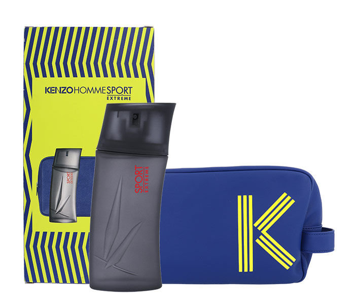 Kenzo Pour Homme Sport Extreme 50ml edt 50 ml + cosmetic bag Kvepalai Vyrams EDT Rinkinys (Pažeista pakuotė)