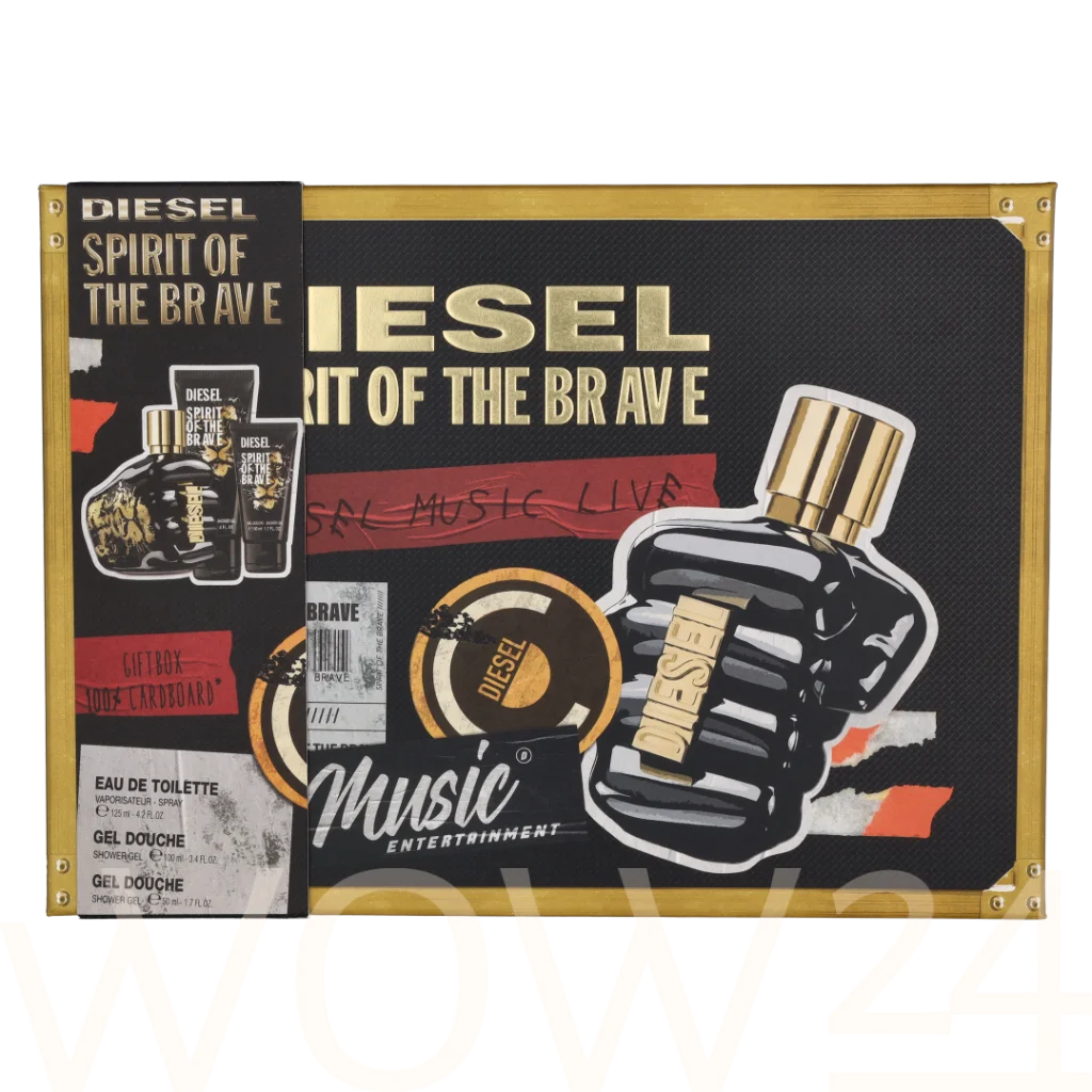 Diesel Diesel Spirit Of The Brave Pour Homme Giftset Eau De Toilette Kvepalai Vyrams
