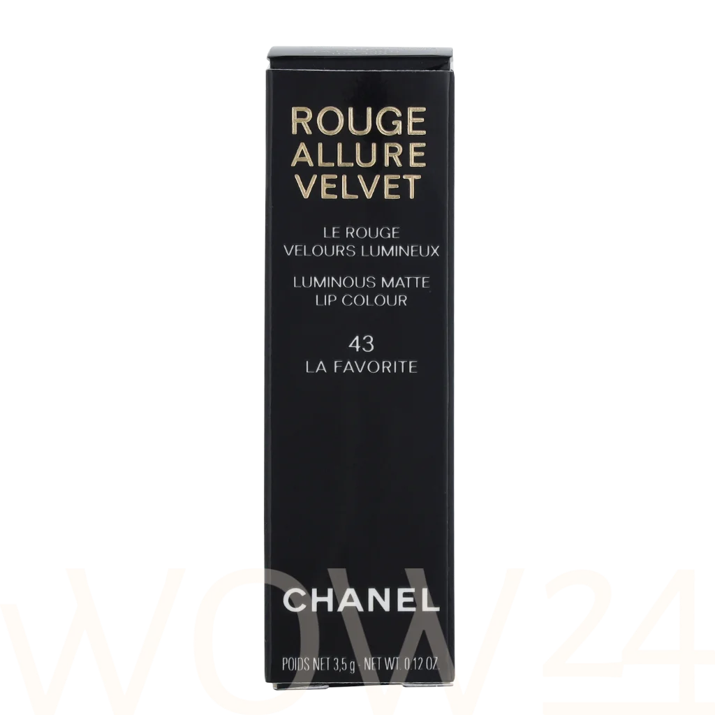  Chanel Rouge Allure Velvet Luminous Matte Lip Colour 3.5 g antakių pudra