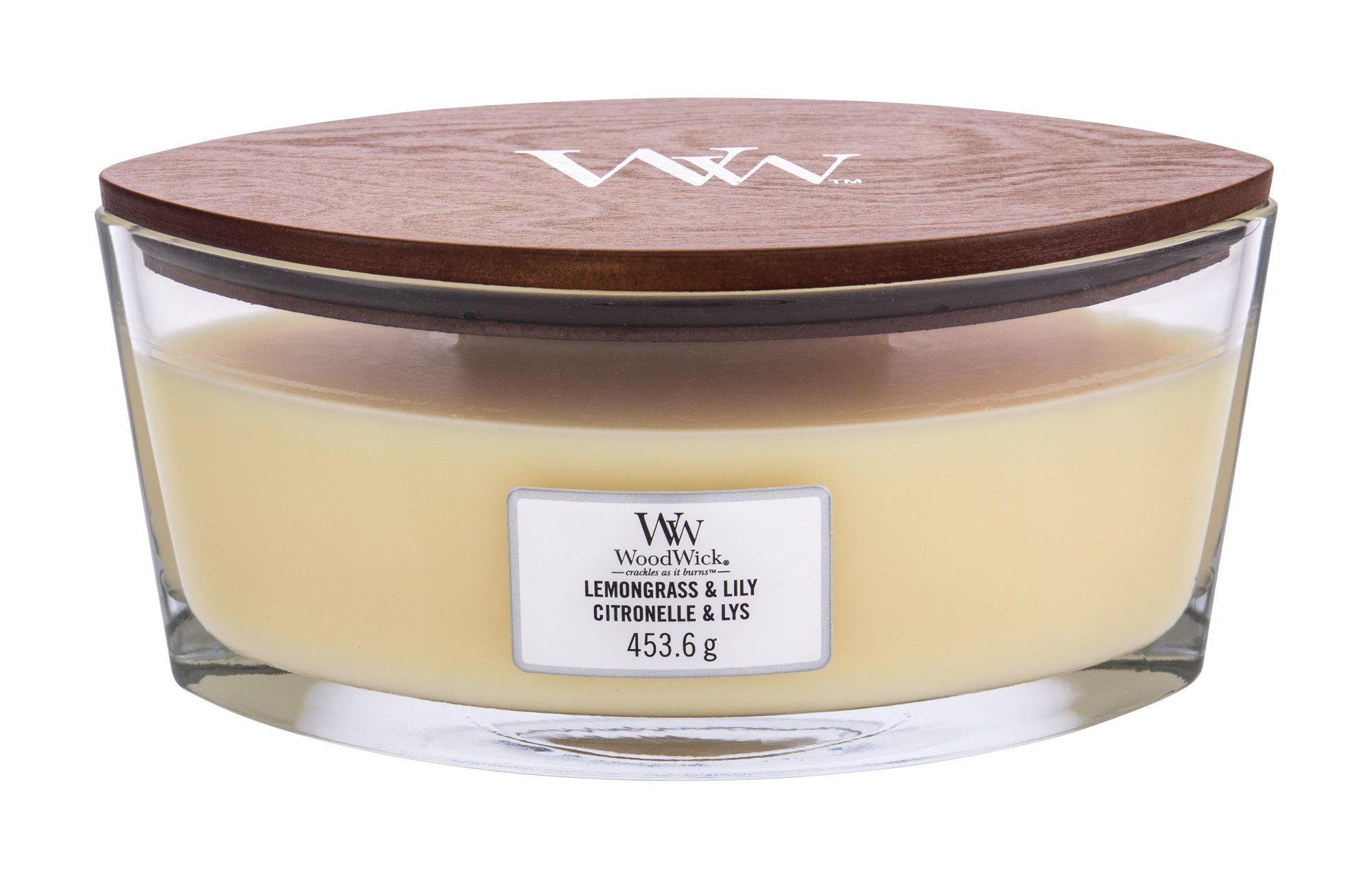 WoodWick Lemongrass & Lily 453,6g Kvepalai Unisex Scented Candle