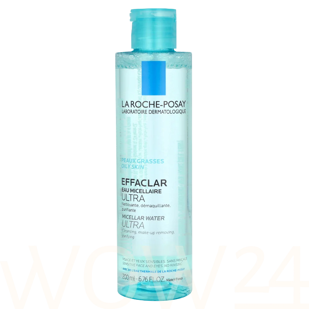 La roche-posay Effaclar Micellar Water Ultra Oily Skin Micelinis vanduo Micelinis valomasis vanduo Moterims
