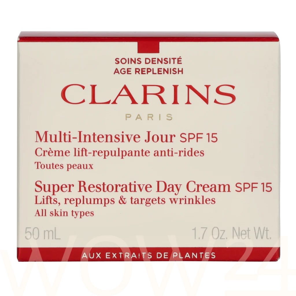 Clarins Super Restorative Day Cream Dieninis kremas Dieninis veido kremas Moterims