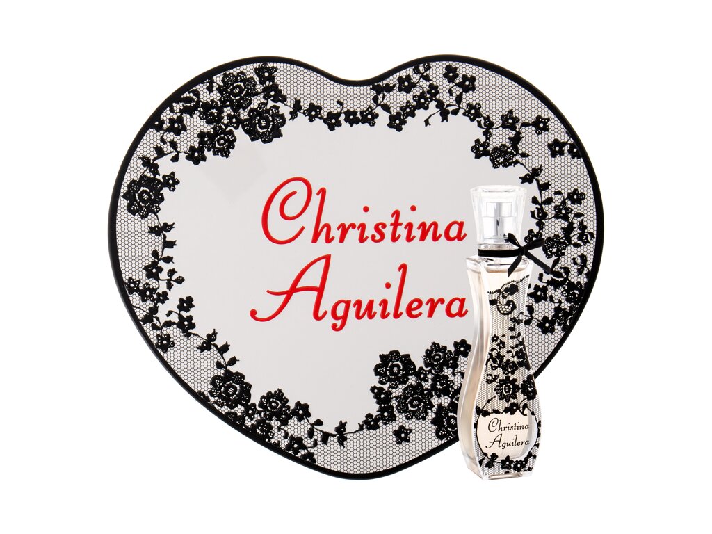 Christina Aguilera Christina Aguilera 30ml EDP 30 ml + Tin box Kvepalai Moterims EDP Rinkinys (Pažeista pakuotė)