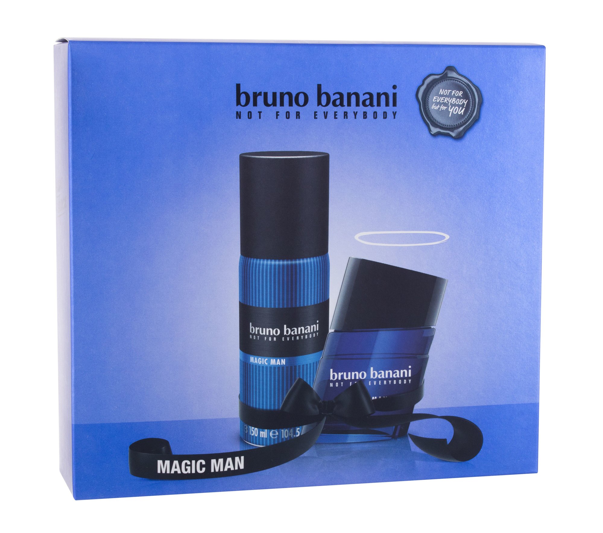 Bruno Banani Magic Man 30ml Edt 30 ml + Deodorant 150 ml Kvepalai Vyrams EDT Rinkinys (Pažeista pakuotė)