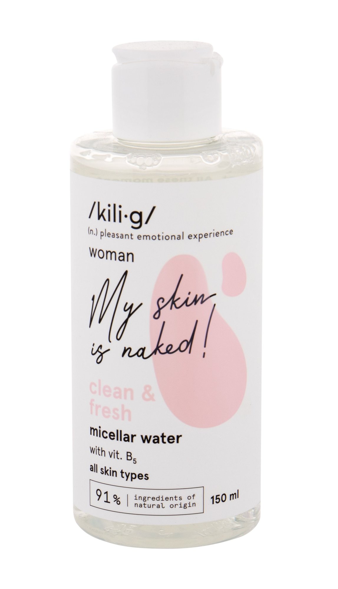 kili·g woman clean & fresh 150ml micelinis vanduo