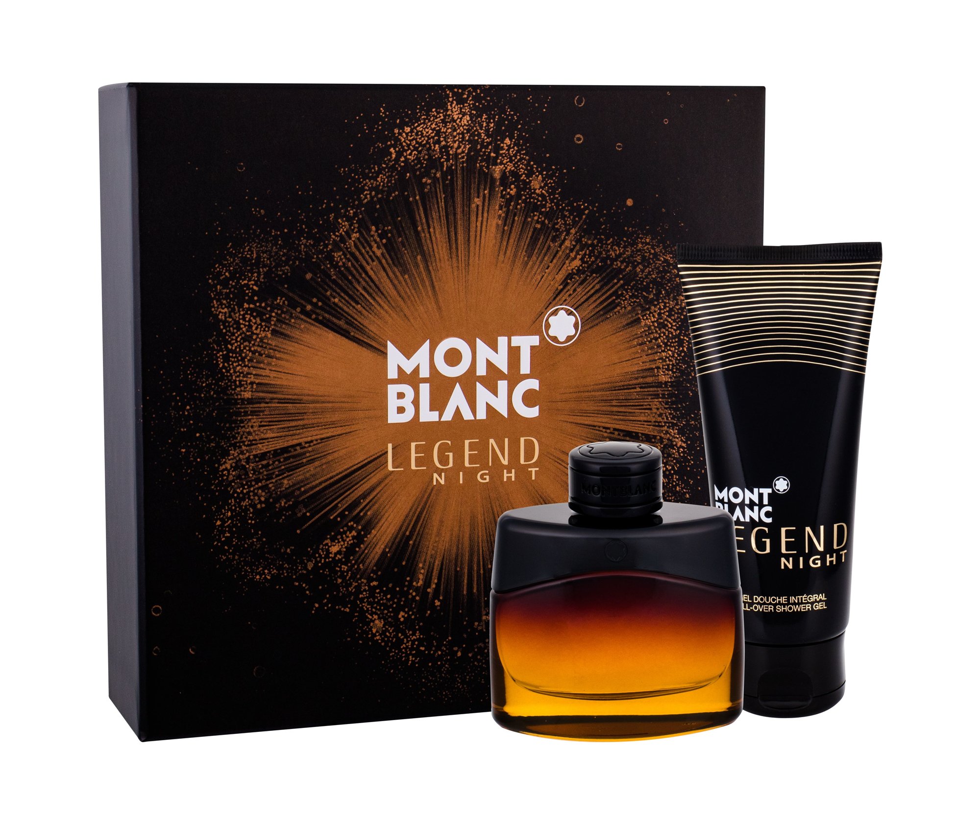 Montblanc Legend Night 50ml Edp 50 ml + Shower Gel 100 ml Kvepalai Vyrams EDP Rinkinys