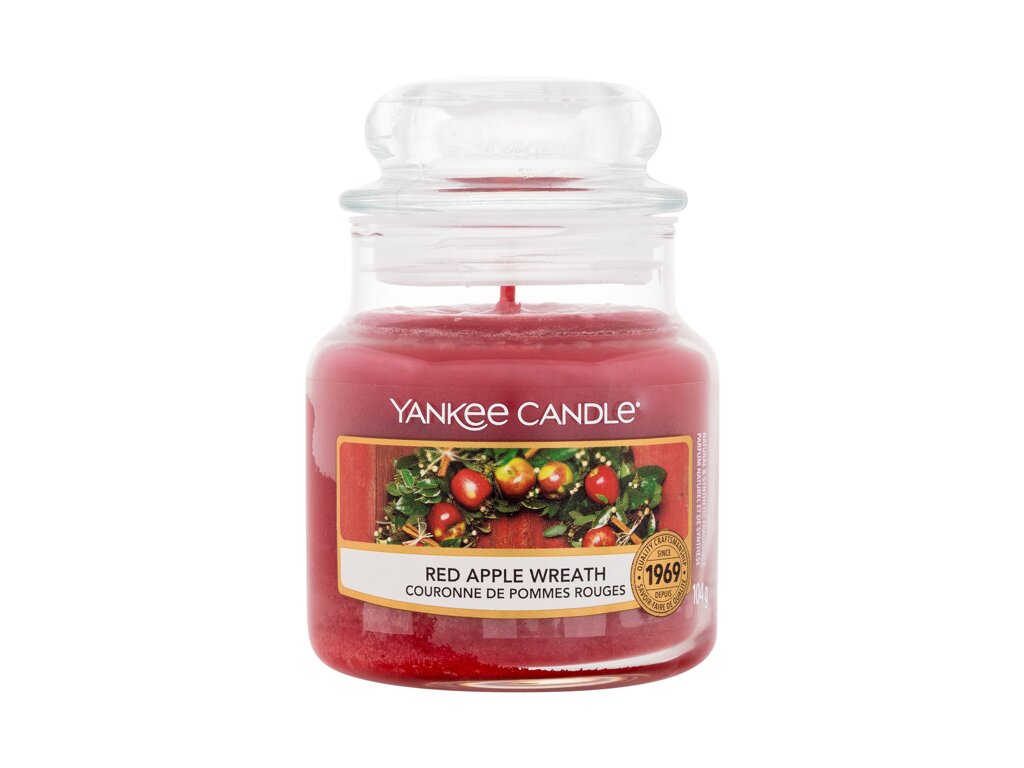 Yankee Candle Red Apple Wreath 104g Kvepalai Unisex Scented Candle