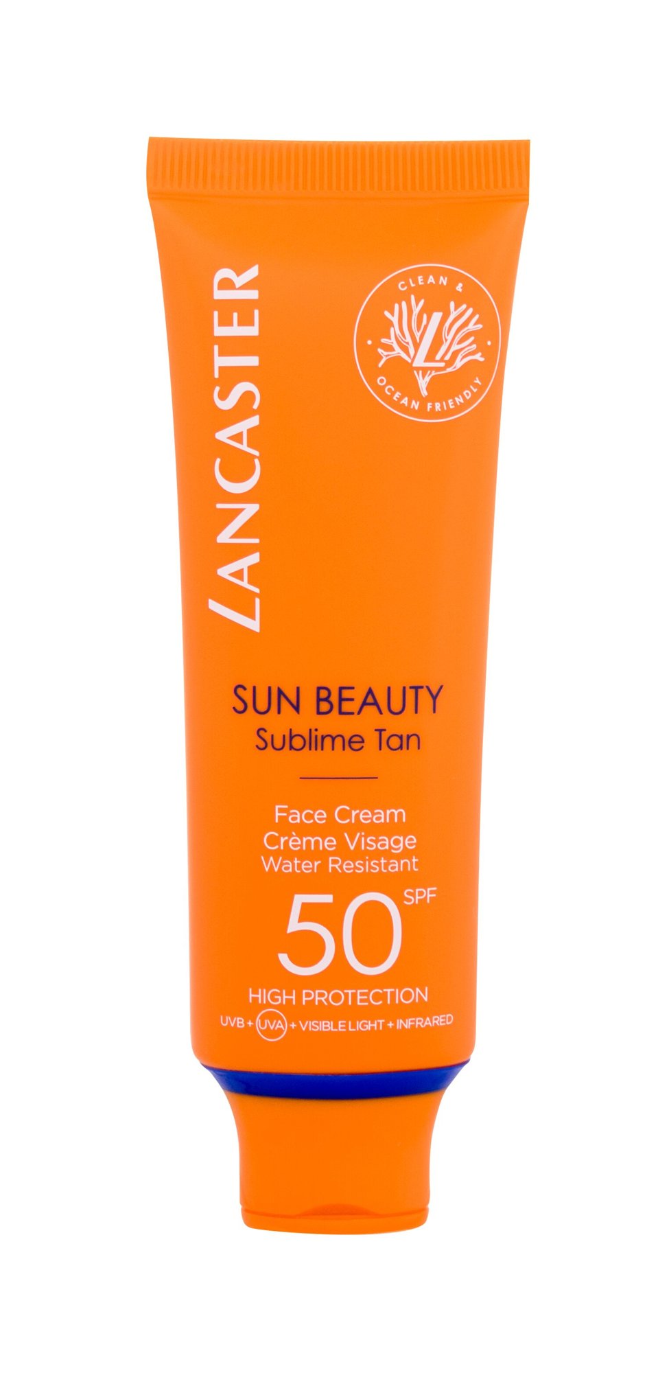 Lancaster Sun Beauty Face Cream 50ml veido apsauga (Pažeista pakuotė)