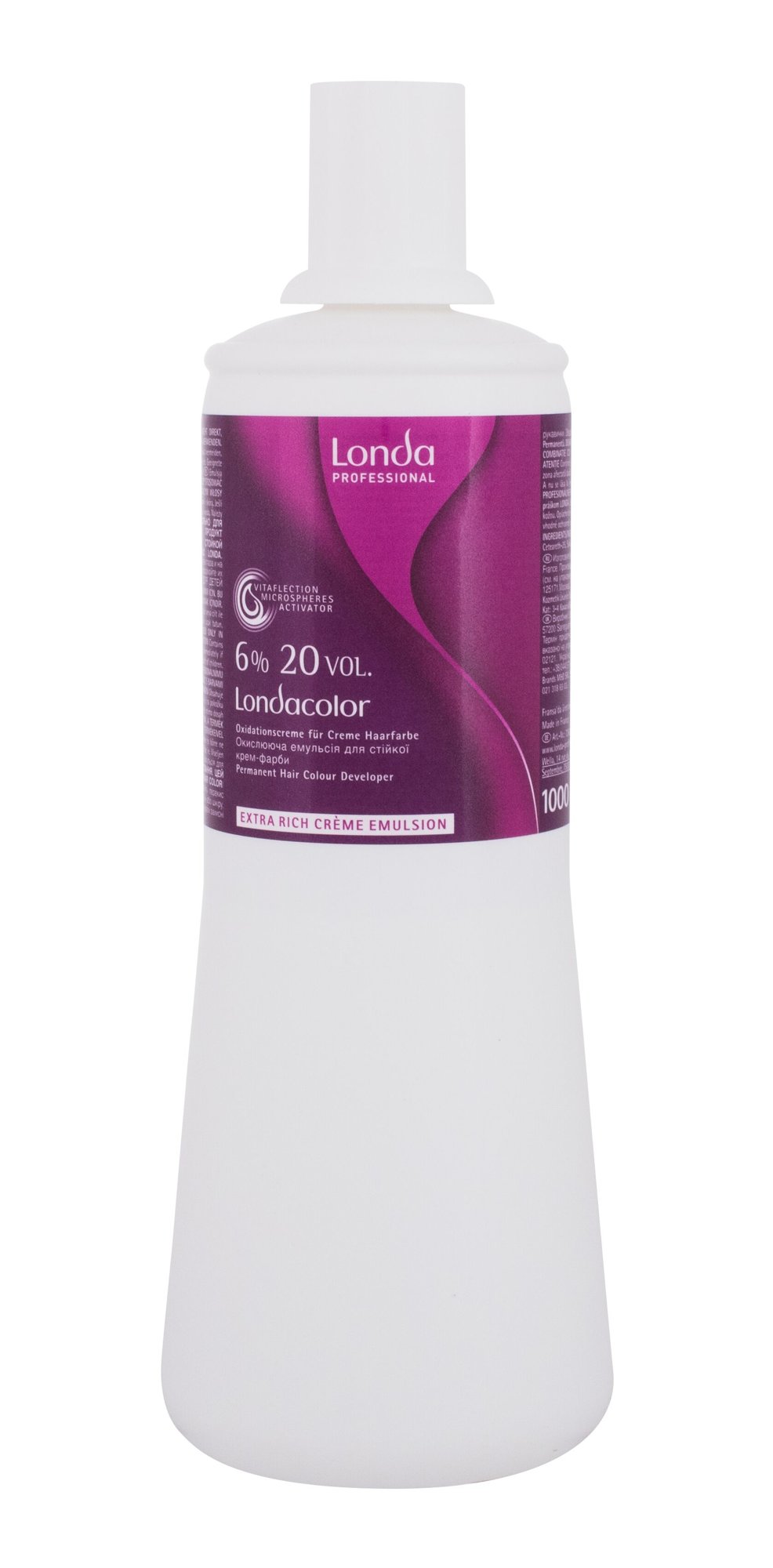 Londa Professional Permanent Colour Extra Rich Cream Emulsion 1000ml moteriška plaukų priemonė
