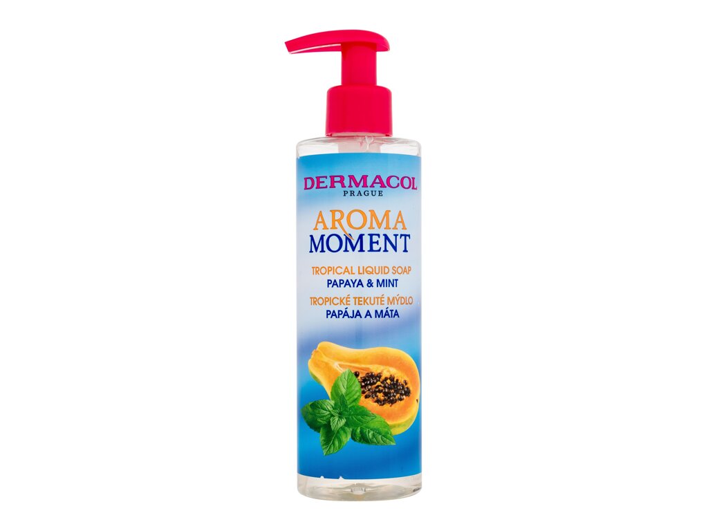 Dermacol Aroma Moment Papaya & Mint Tropical Liquid Soap 250ml skystas muilas