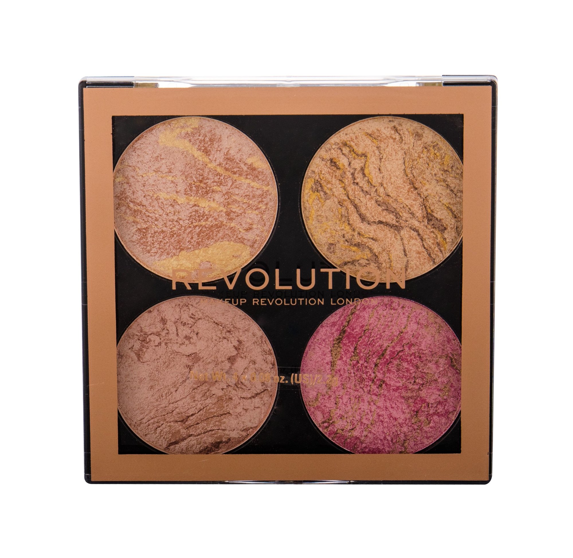 Makeup Revolution London Cheek Kit 8,8g šviesintojas (Pažeista pakuotė)