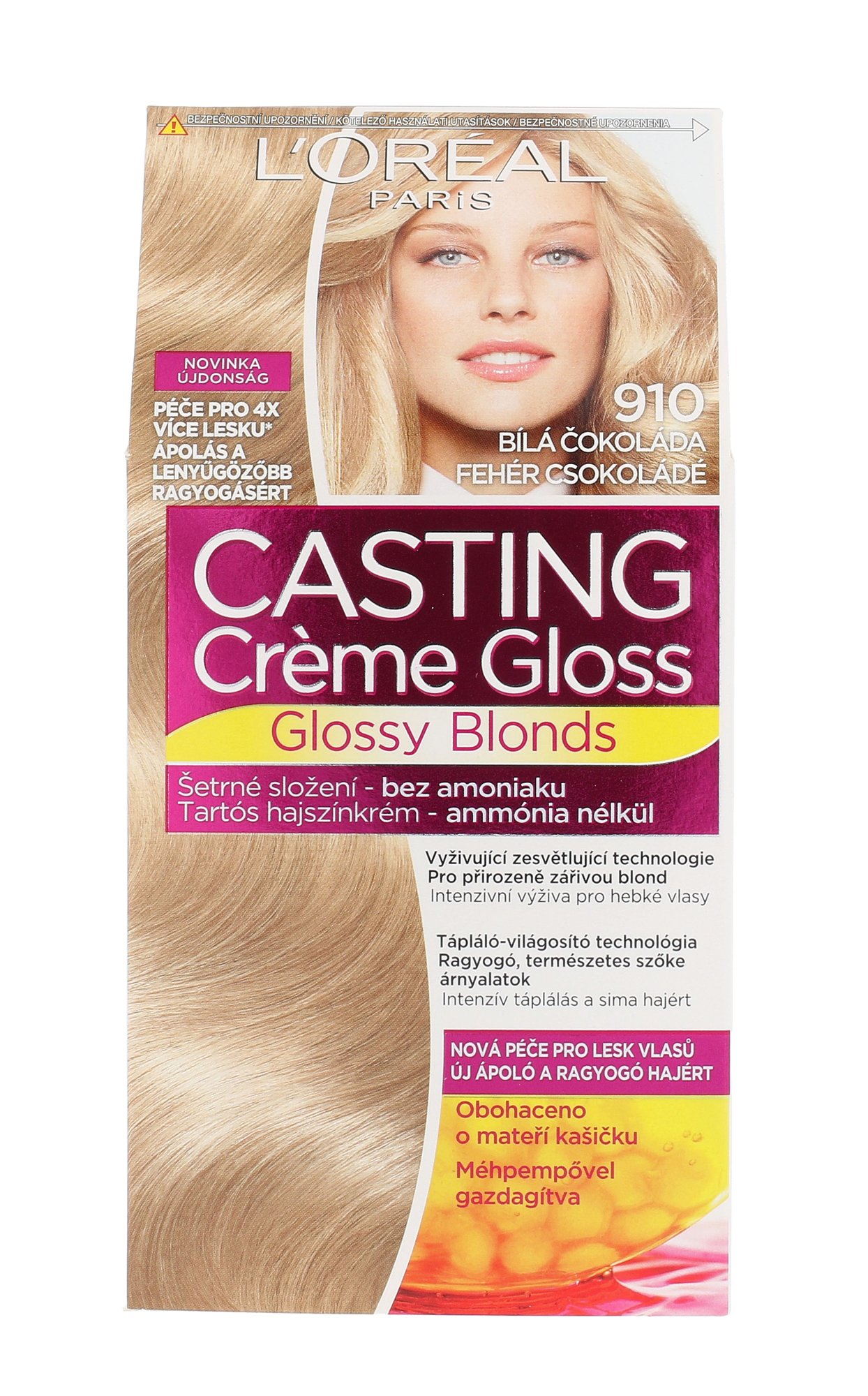 L´Oréal Paris Casting Creme Gloss Glossy Blonds 48ml moteriška plaukų priemonė (Pažeista pakuotė)