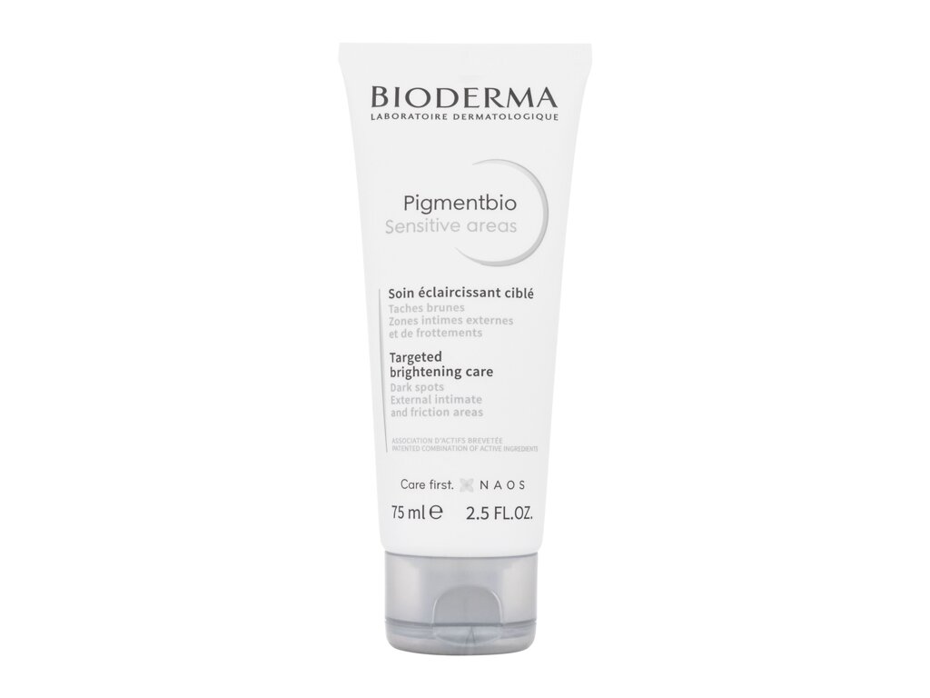 BIODERMA Pigmentbio Sensitive Areas Targeted Brightening Care kūno kremas