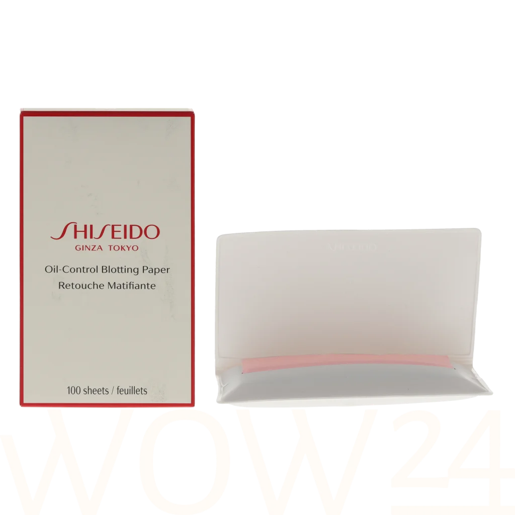 Shiseido Shiseido Pureness Oil Control Blotting Paper 100 piece natūrali veido odos priežiūros priemonė