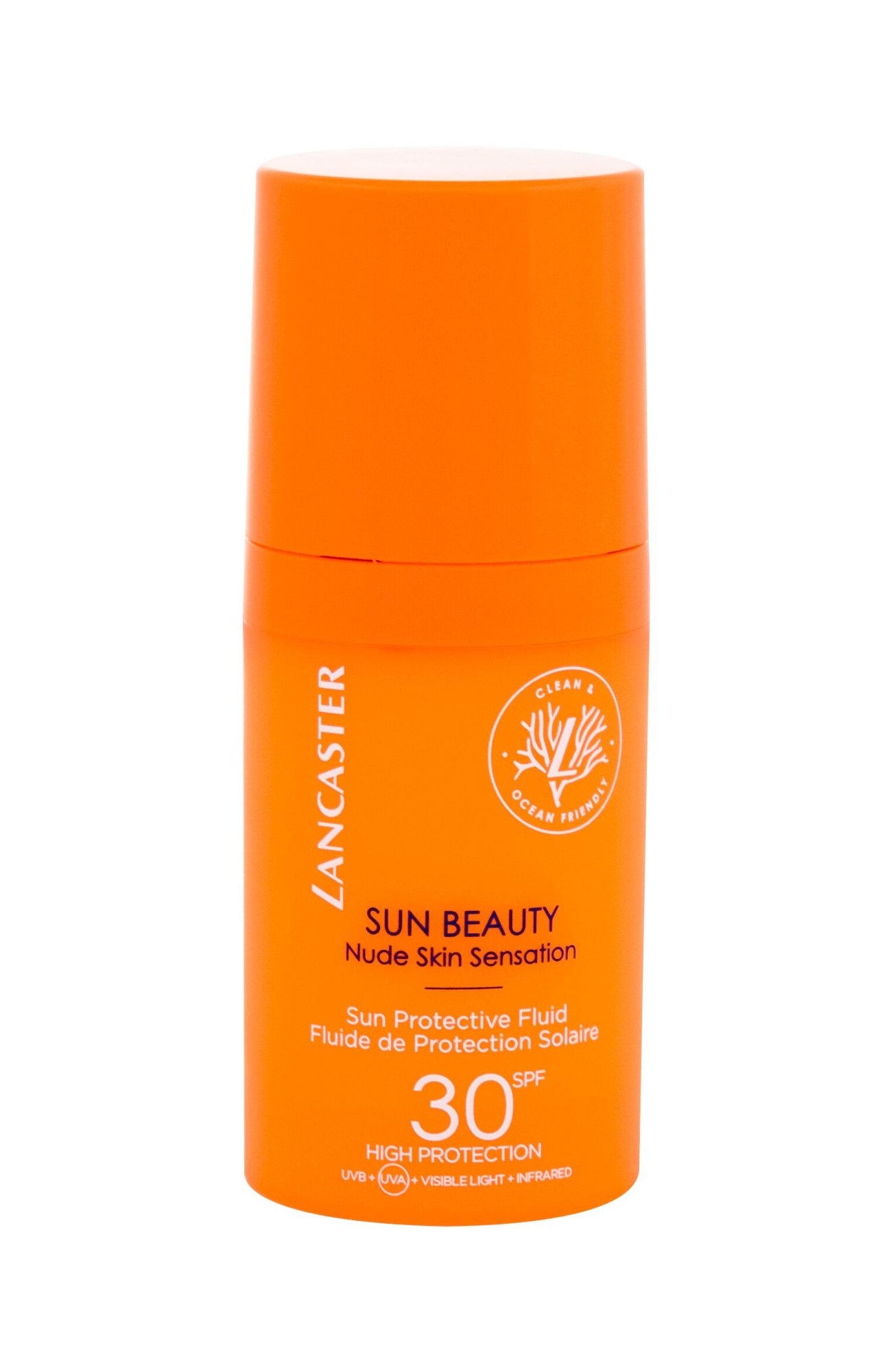 Lancaster Sun Beauty Protective Fluid veido apsauga