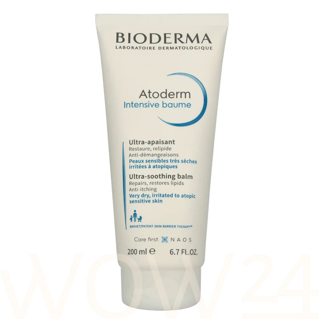 Bioderma Atoderm Intensive Balm 200 ml natūrali veido odos priežiūros priemonė