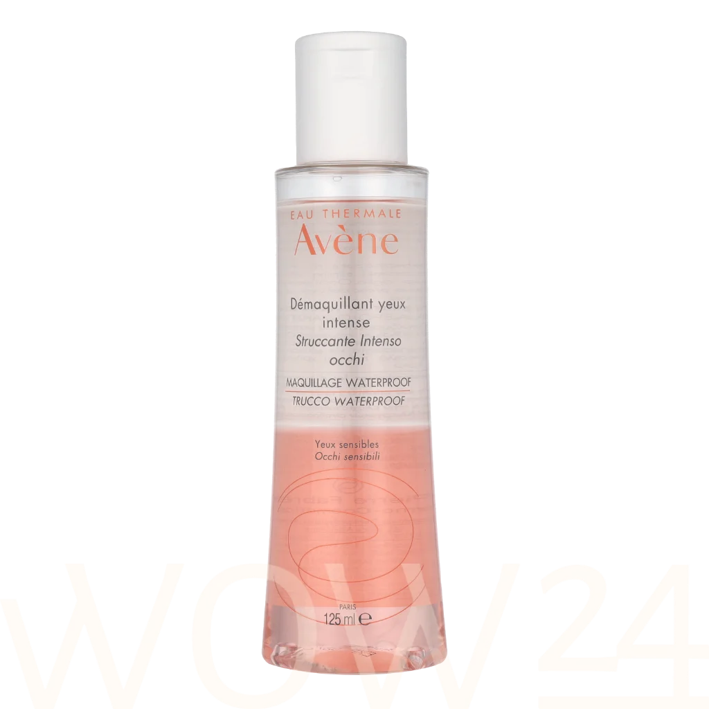 Avene Avene Eau Thermale Intense Eye Make-Up Remover 125 ml natūrali veido odos priežiūros priemonė