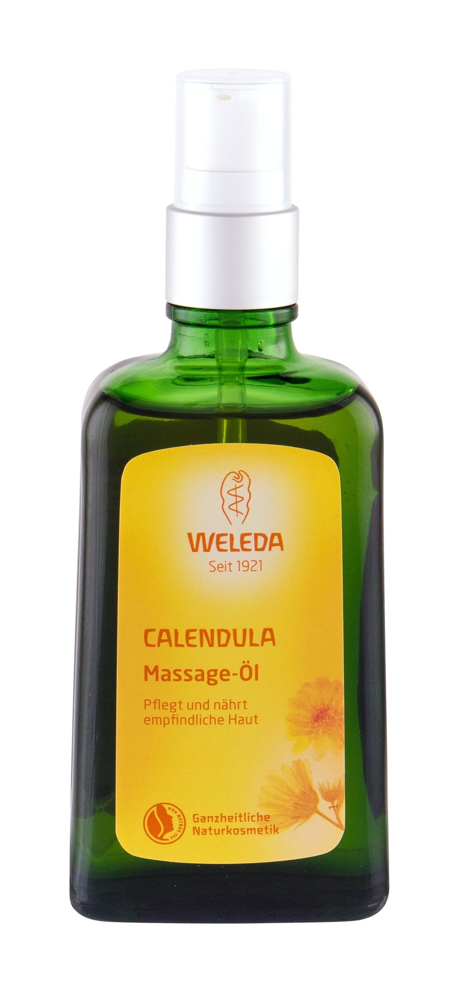 Weleda Calendula Massage Oil 100ml priemonė masažui (Pažeista pakuotė)