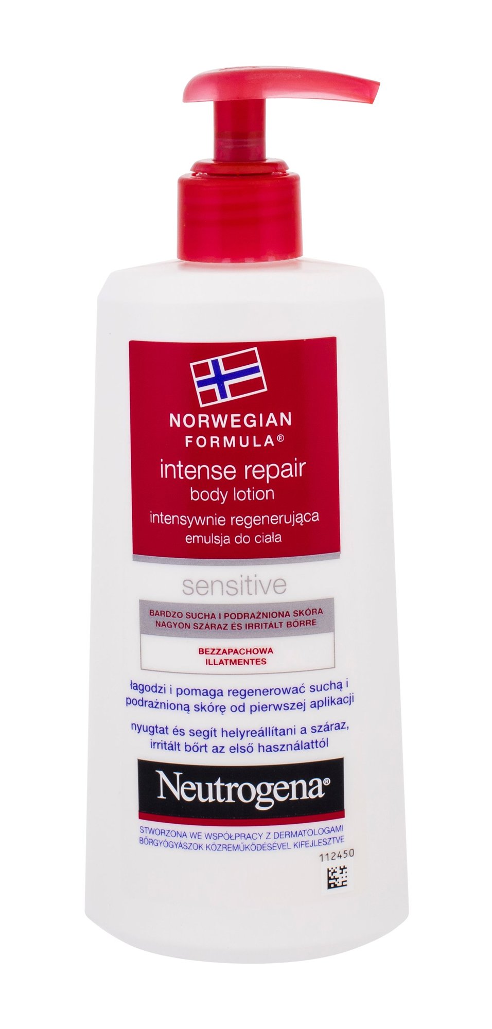 Neutrogena Norwegian Formula Intense Repair 250ml kūno losjonas