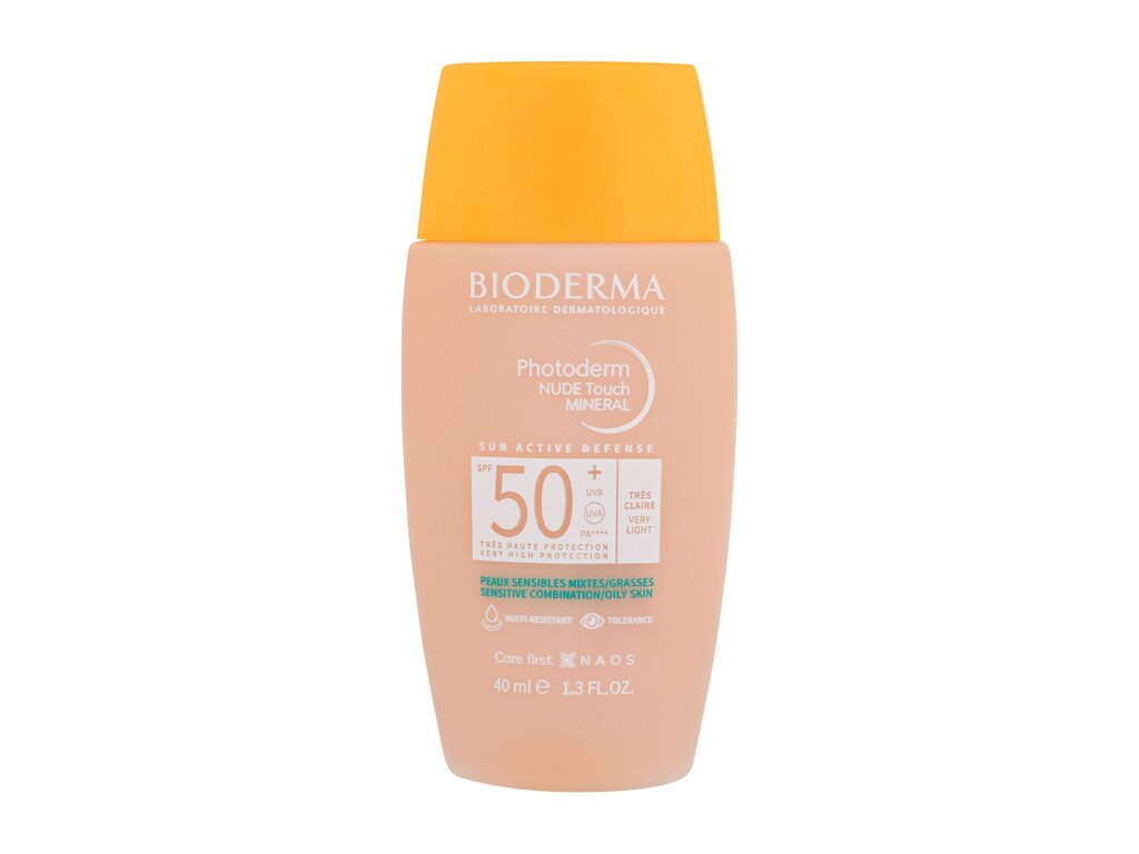 BIODERMA Photoderm Nude Touch Mineral 40ml veido apsauga BIODERMA Photoderm Nude Touch Mineral 40ml veido apsauga