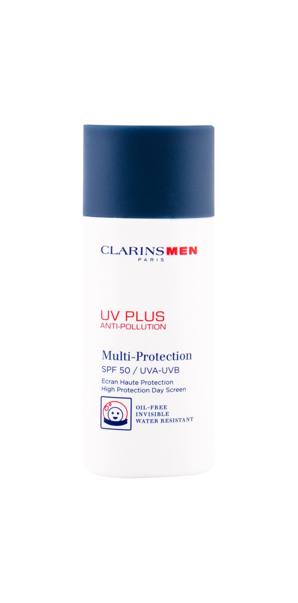 Clarins Men UV Plus Multi-Protection 50ml veido apsauga Testeris