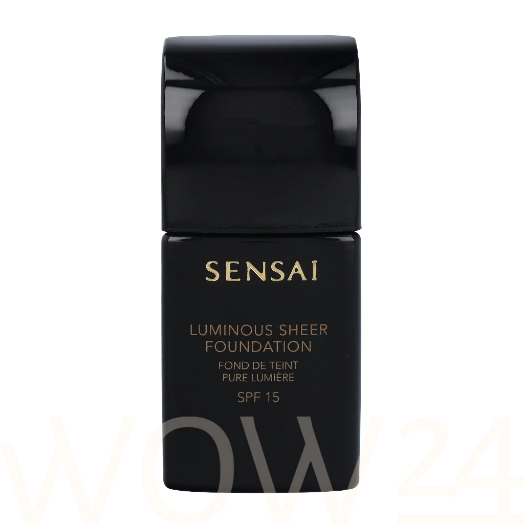 Sensai Sensai Luminous Sheer Foundation SPF15 30 ml natūrali veido odos priežiūros priemonė
