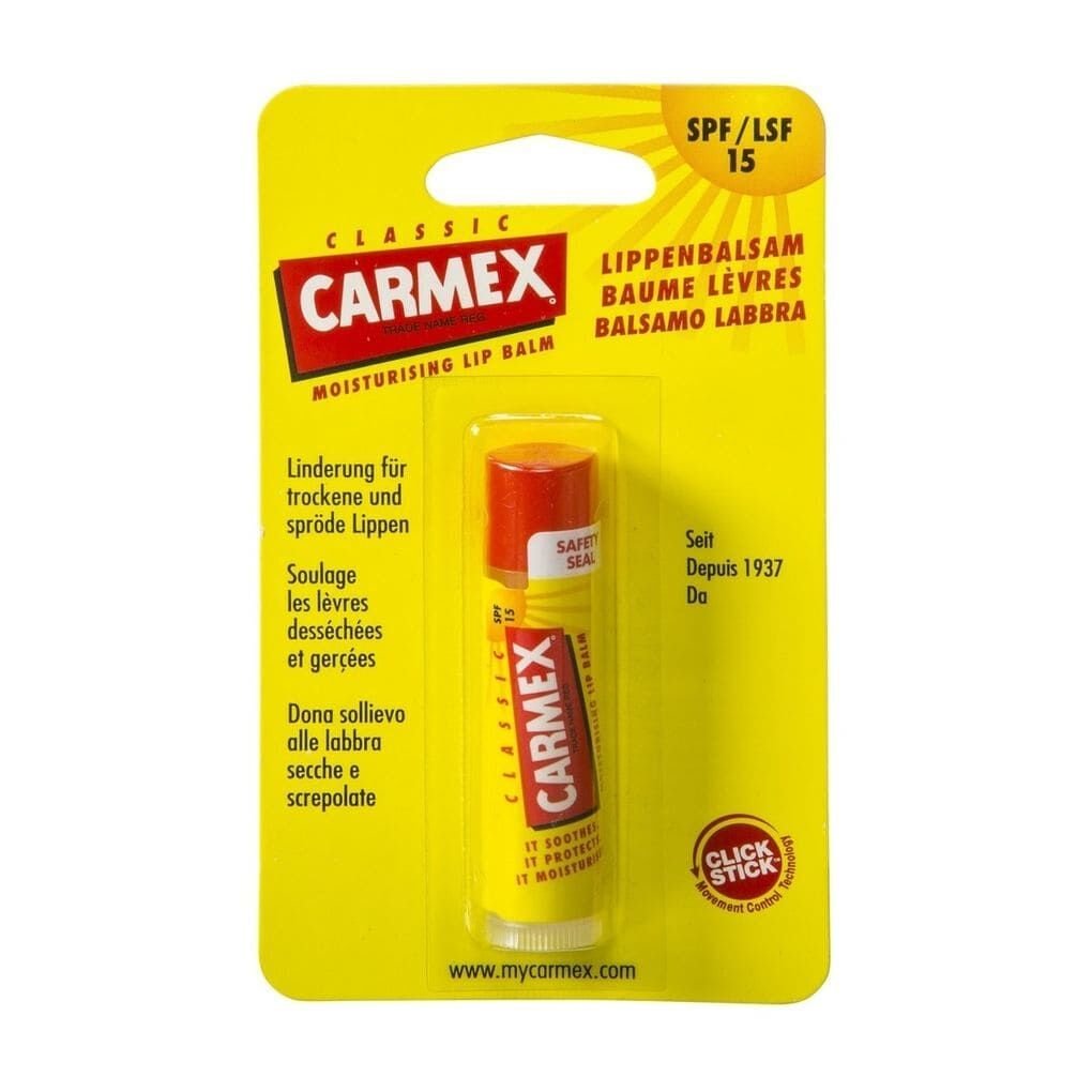 Carmex Classic 4,25g lūpų balzamas (Pažeista pakuotė)