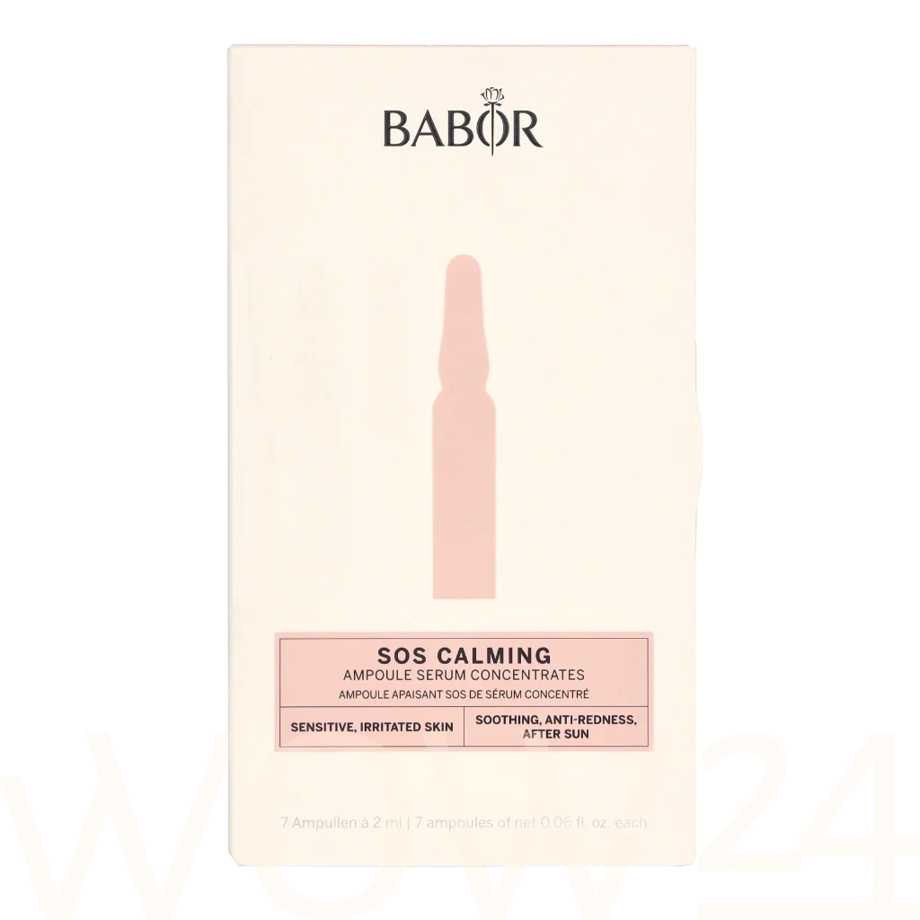 Babor Babor SOS Calming Ampoule Concentrates Veido serumas