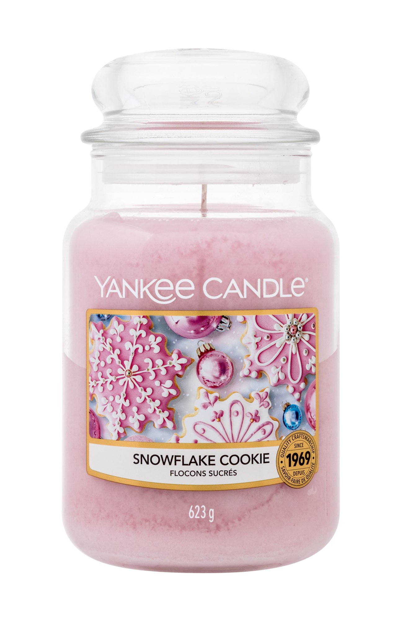 Yankee Candle Snowflake Cookie 623g Kvepalai Unisex Scented Candle