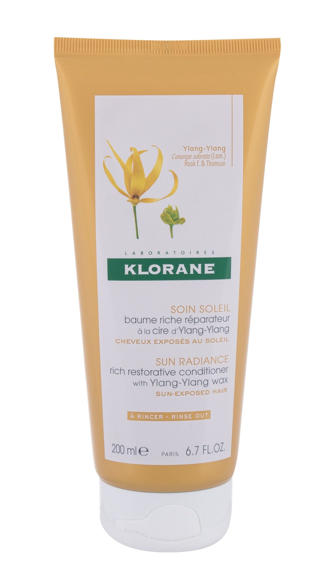 Klorane Ylang-Ylang Wax Sun Radiance kondicionierius