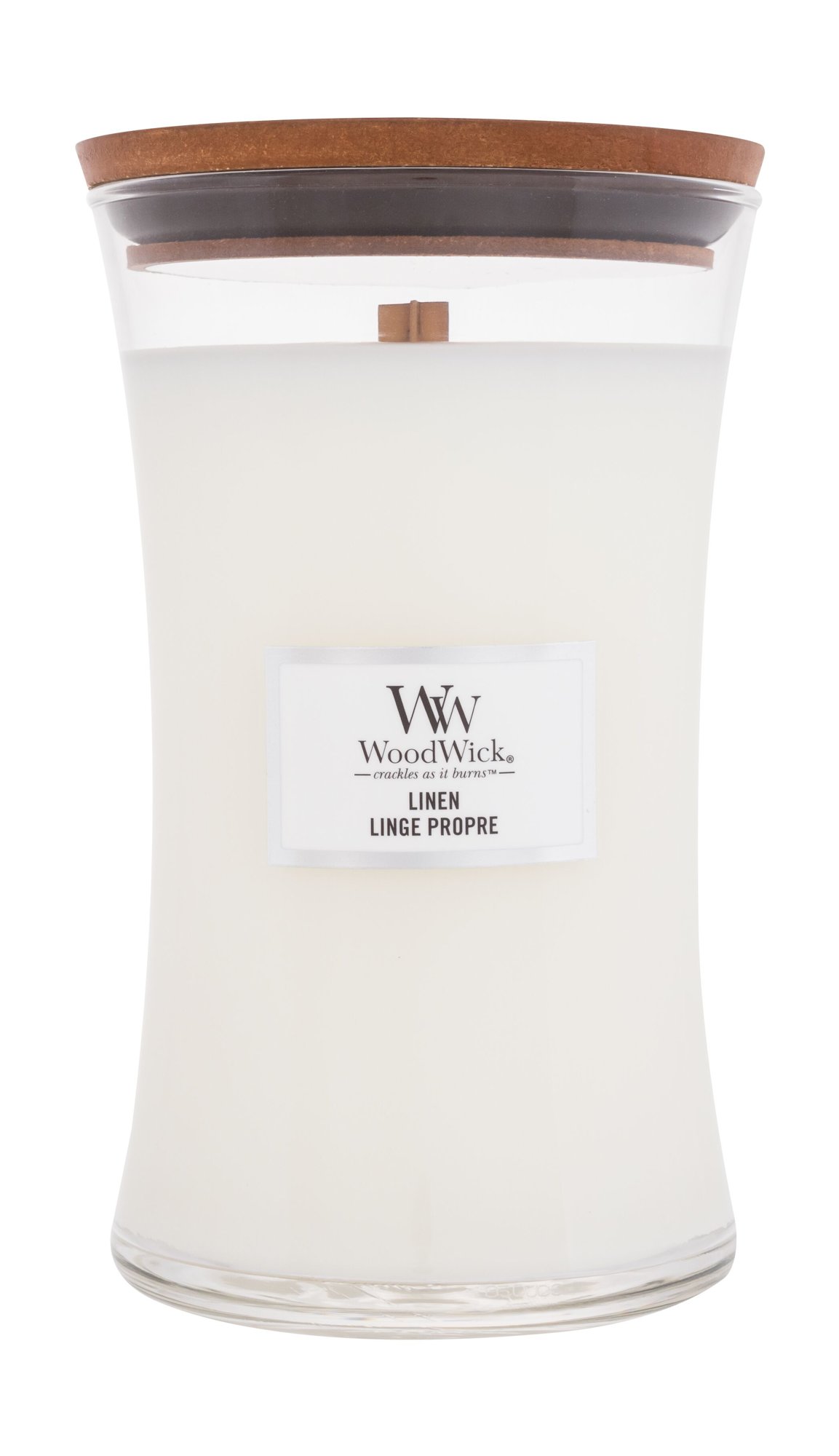 WoodWick Linen 610g Kvepalai Unisex Scented Candle