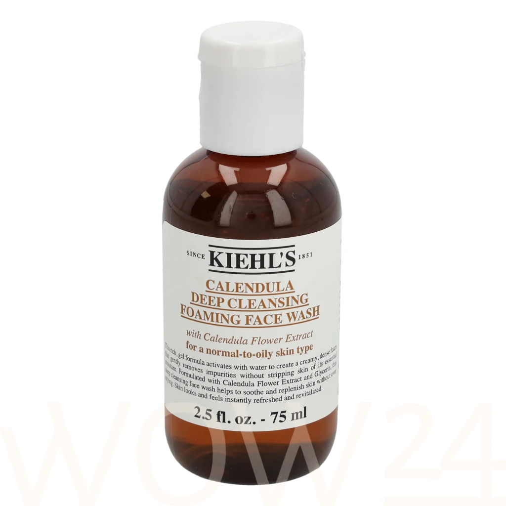 Kiehl&acute;s Calendula Deep Cleansing Foaming Face Wash Gelinis prausiklis Veido prausiklis Moterims