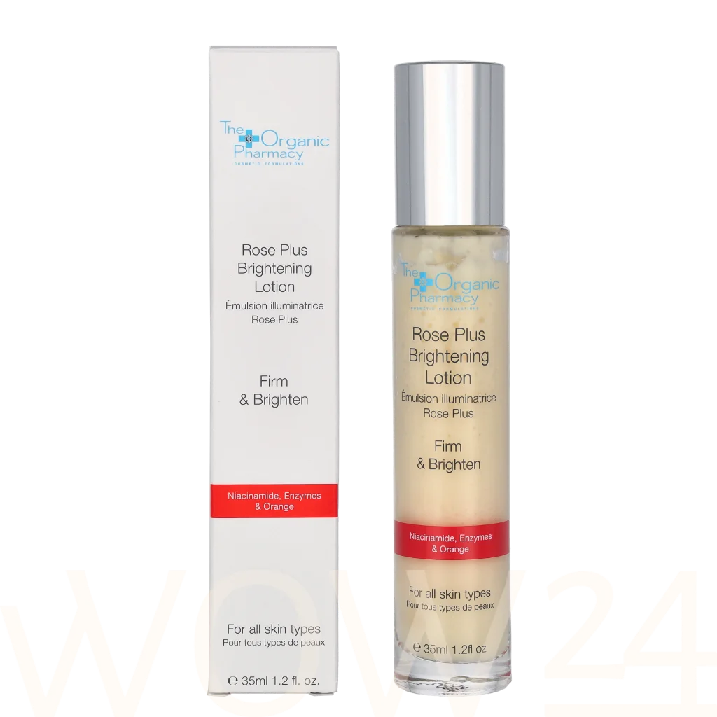 The Organic Pharmacy The Organic Pharmacy Rose Plus Brightening Complex 35 ml natūrali veido odos priežiūros priemonė