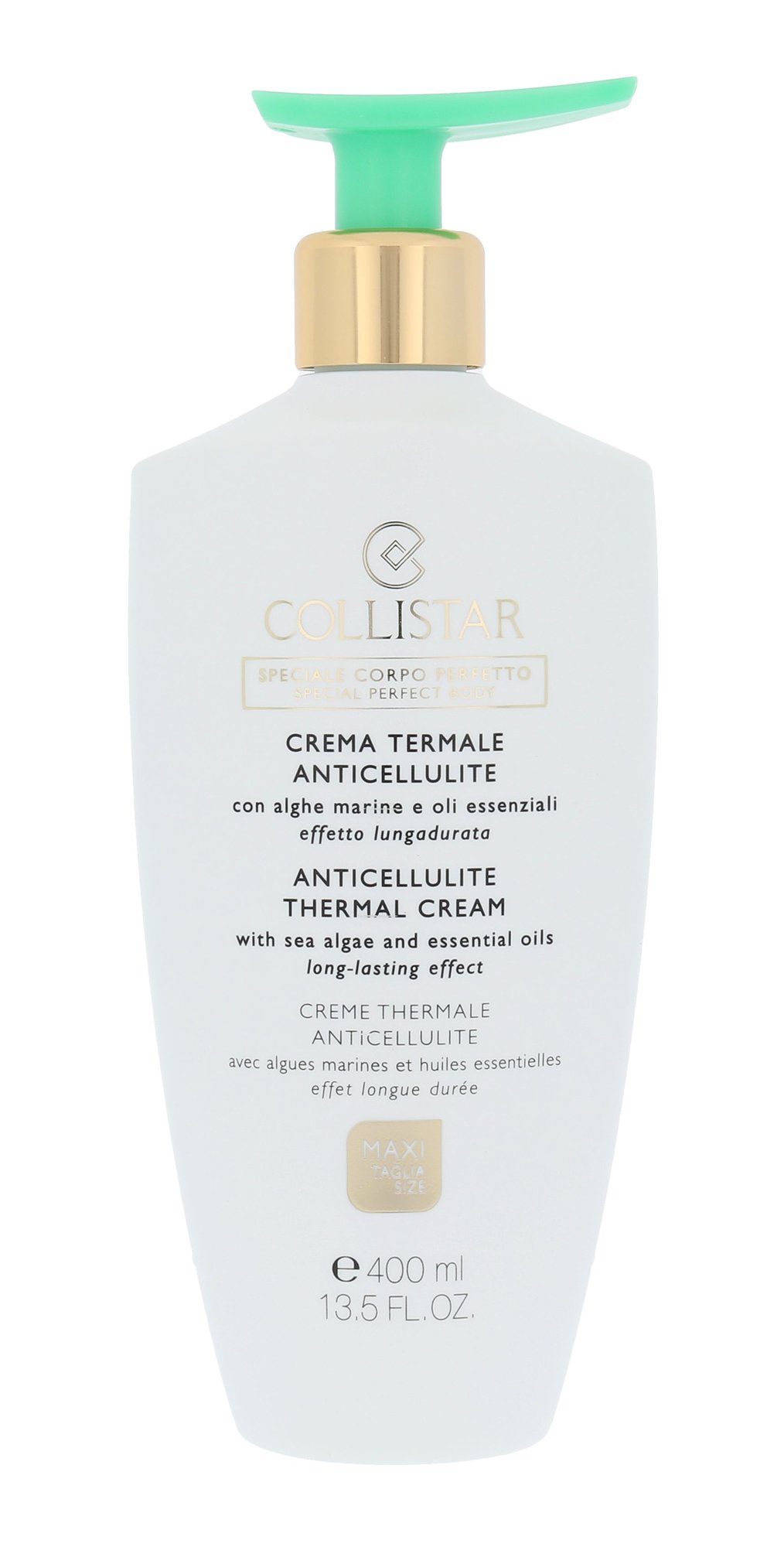 Collistar Special Perfect Body Anticellulite Thermal Cream Celiulitui ir strijoms 400 ml Damaged box