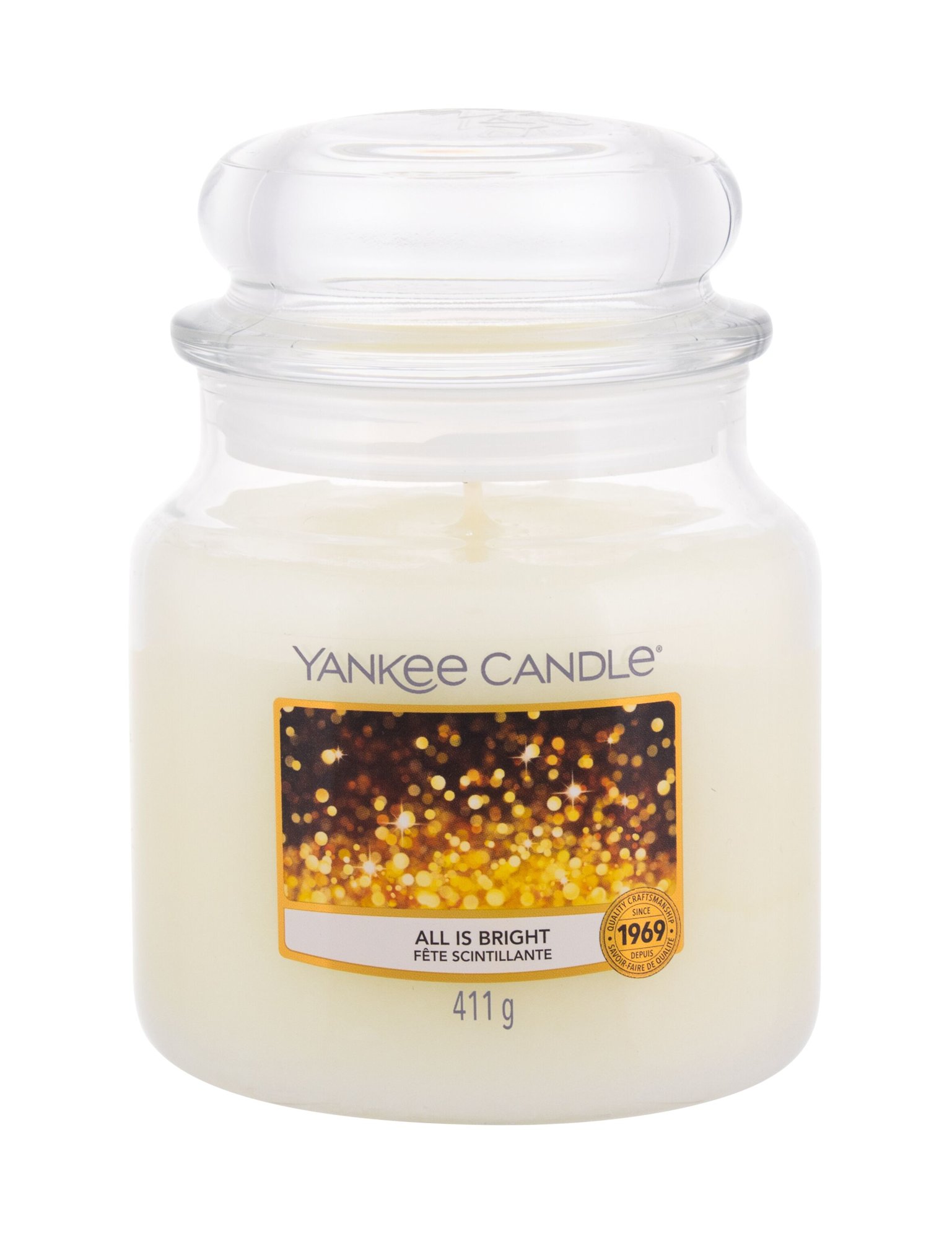 Yankee Candle All Is Bright 411g Kvepalai Unisex Scented Candle