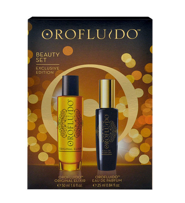 Orofluido Beauty Elixir 50ml 50ml Original Elixir + 25ml Eau De Parfum plaukų aliejus Rinkinys
