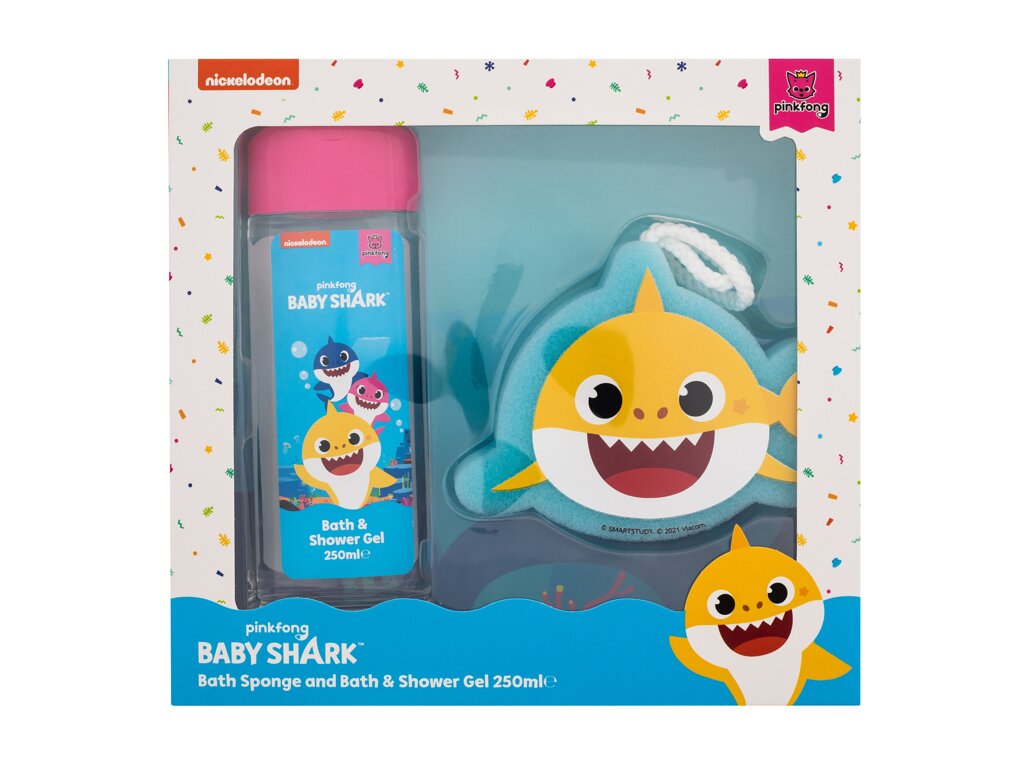 Pinkfong Baby Shark Bath Set dušo želė