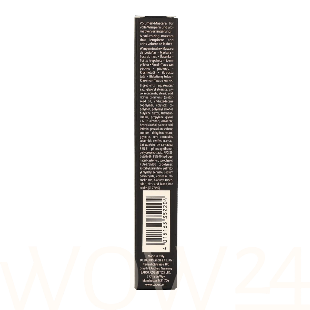 Babor Babor Absolute Volume & Length Mascara 10 ml blakstienų tu&scaron;as