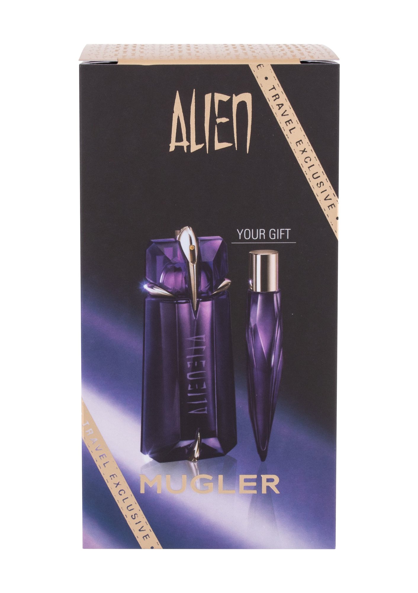 Thierry Mugler Alien 90ml Edp 90 ml + Edp 10 ml Kvepalai Moterims EDP Rinkinys (Pažeista pakuotė)