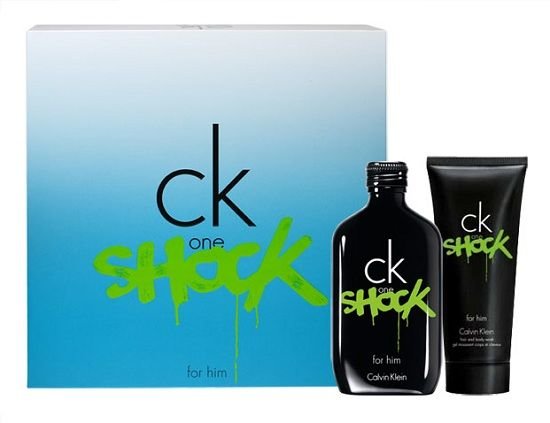 Calvin Klein One Shock For Him 100ml Edt 100ml + 100ml After shave balm Kvepalai Vyrams EDT Rinkinys