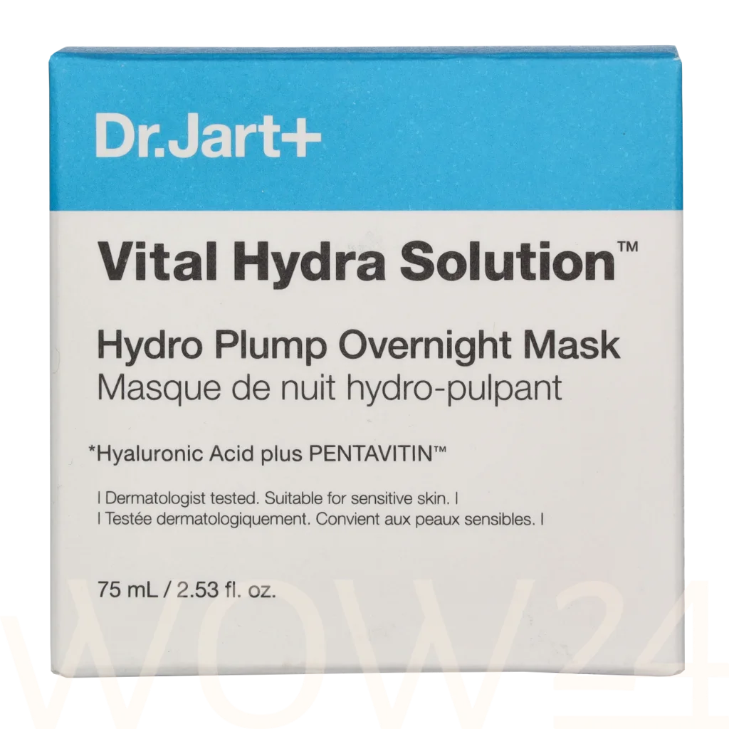 Dr. Jart Dr. Jart+ Vital Hydra Solution Hydro Plump Overnight Mask Drėkinamasis veido kremas Moterims
