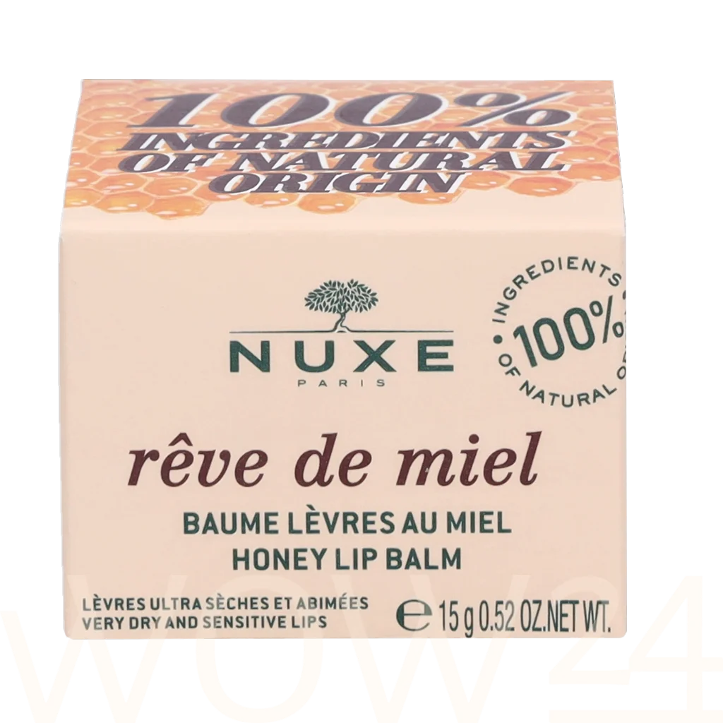 Nuxe Reve De Miel Ultra Nourishing Lip Balm 15 g lūpų balzamas