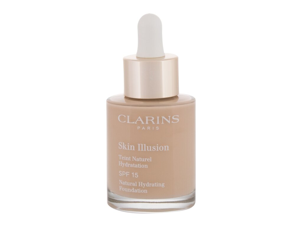 Clarins Skin Illusion Natural Hydrating 30ml makiažo pagrindas (Pažeista pakuotė)