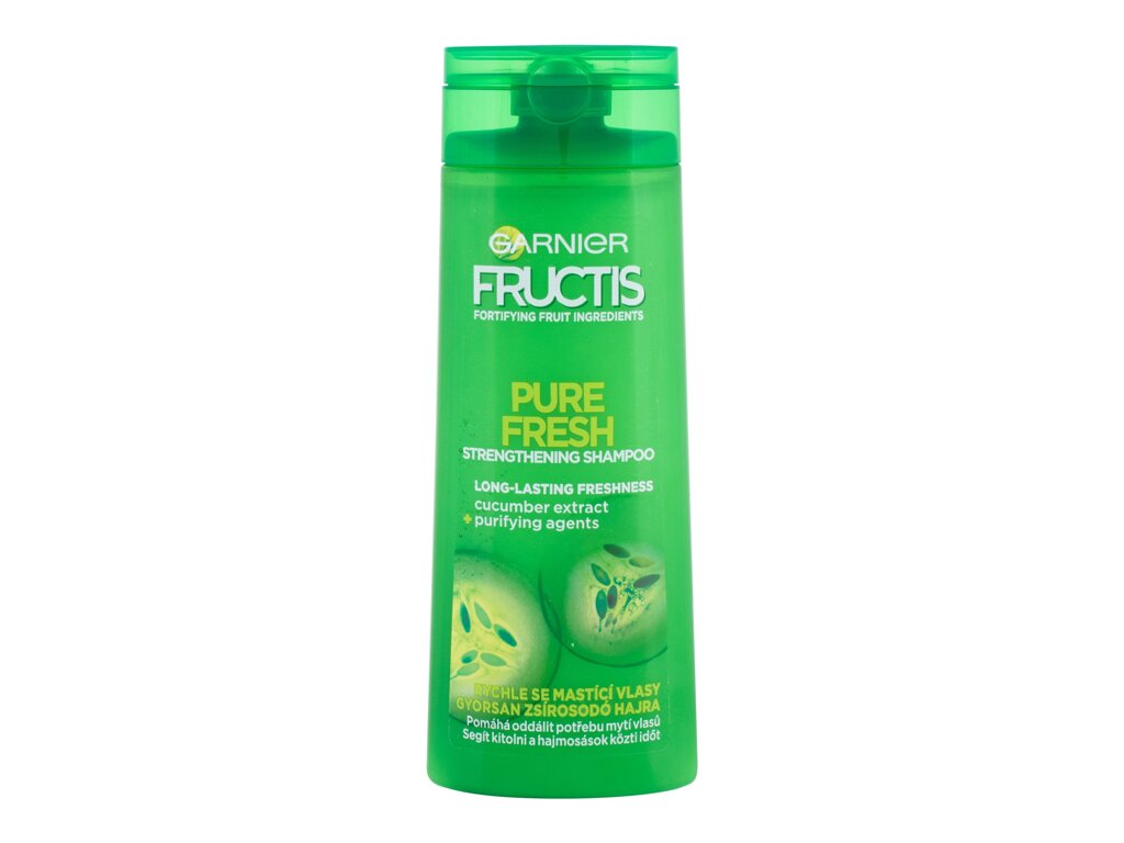 Garnier Fructis Pure Fresh 250ml šampūnas (Pažeista pakuotė)