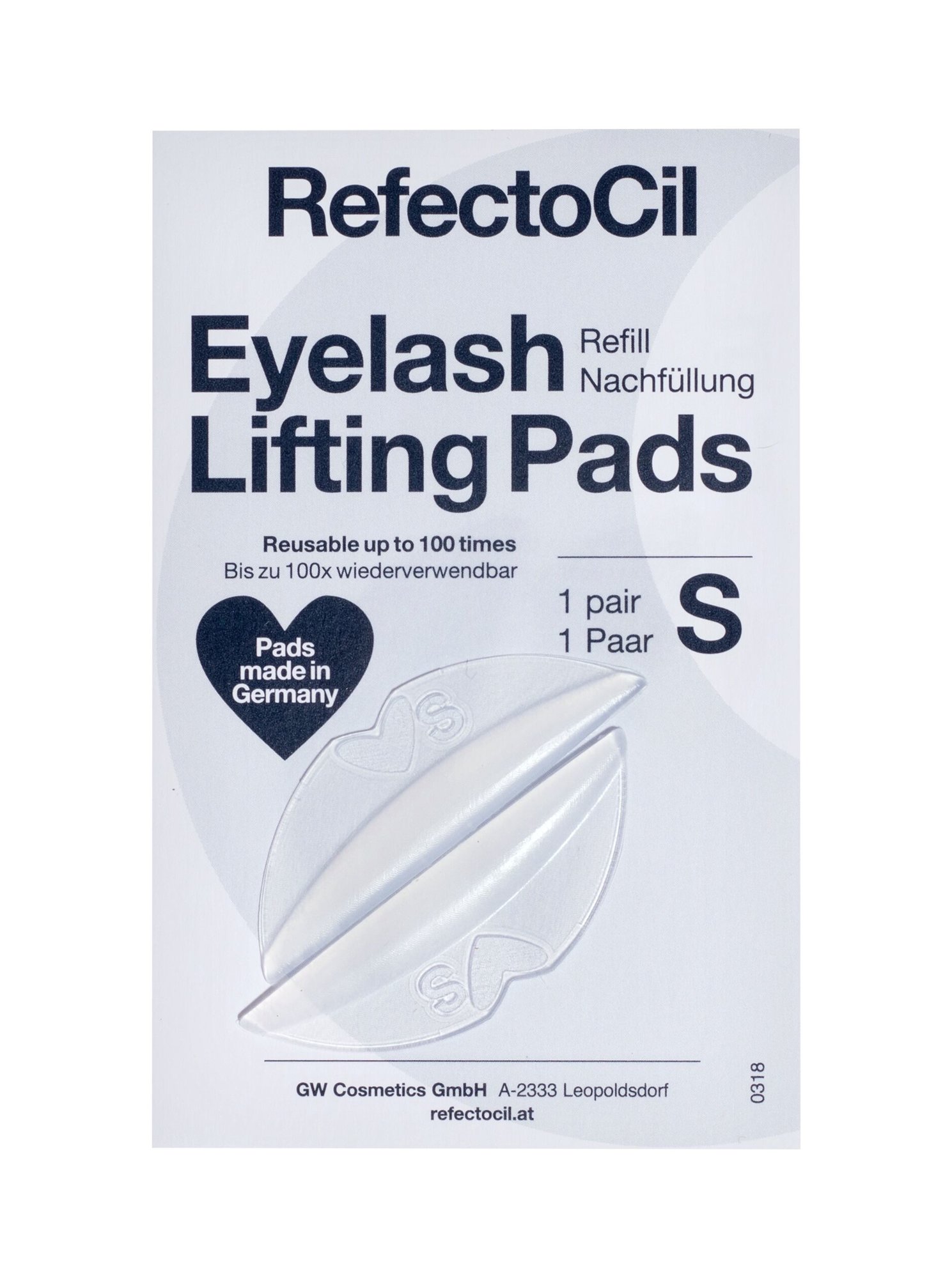 RefectoCil Eyelash Lifting Pads blakstienų priežiūrai