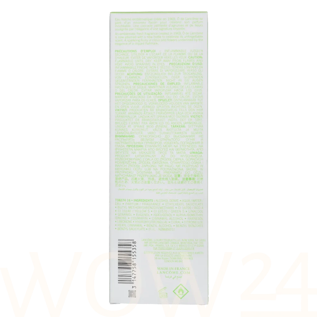 Lancome Lancome O De Lancome Edt Spray 125 ml kvepalai Moterims EDT