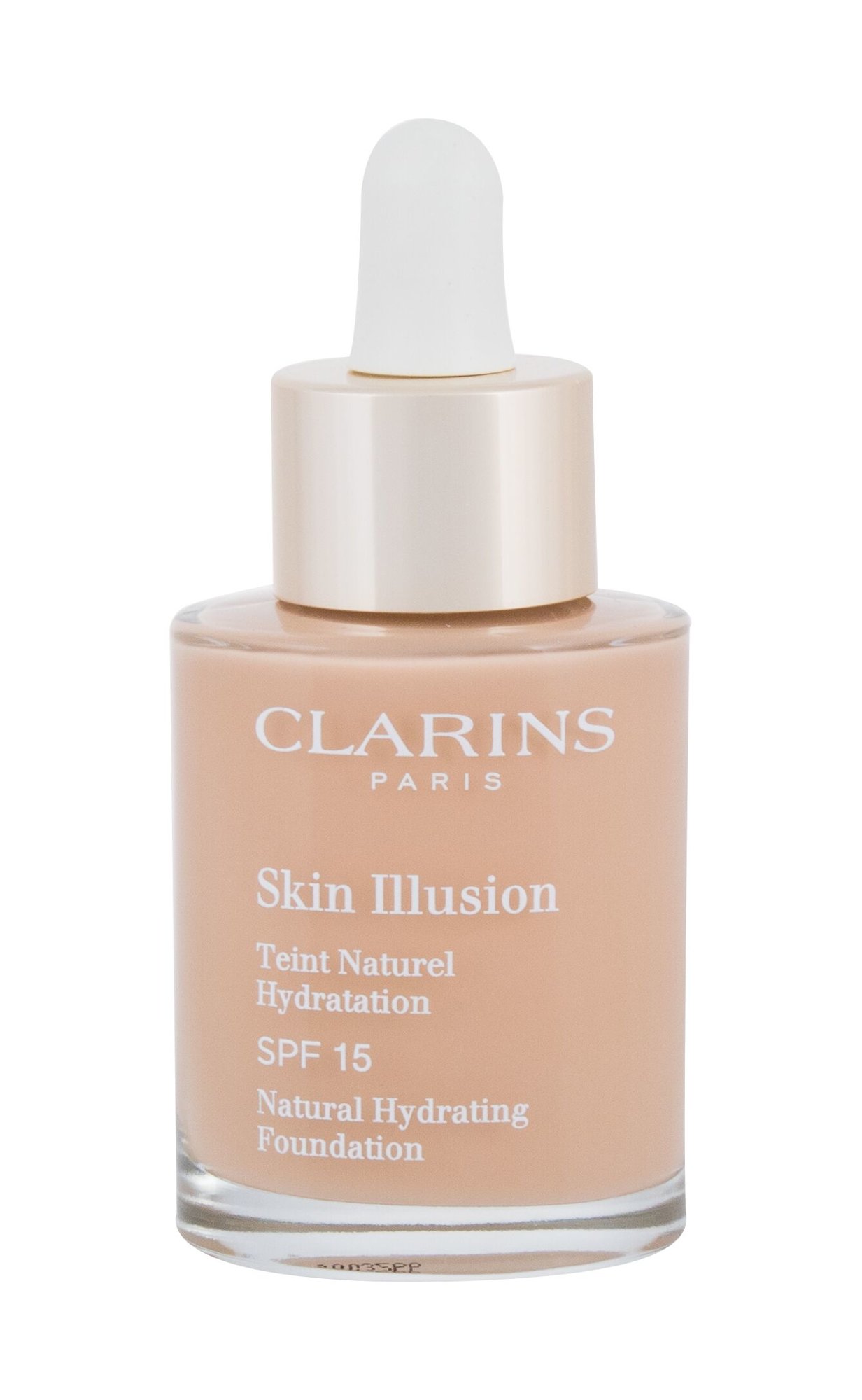 Clarins Skin Illusion Natural Hydrating 30ml makiažo pagrindas (Pažeista pakuotė)