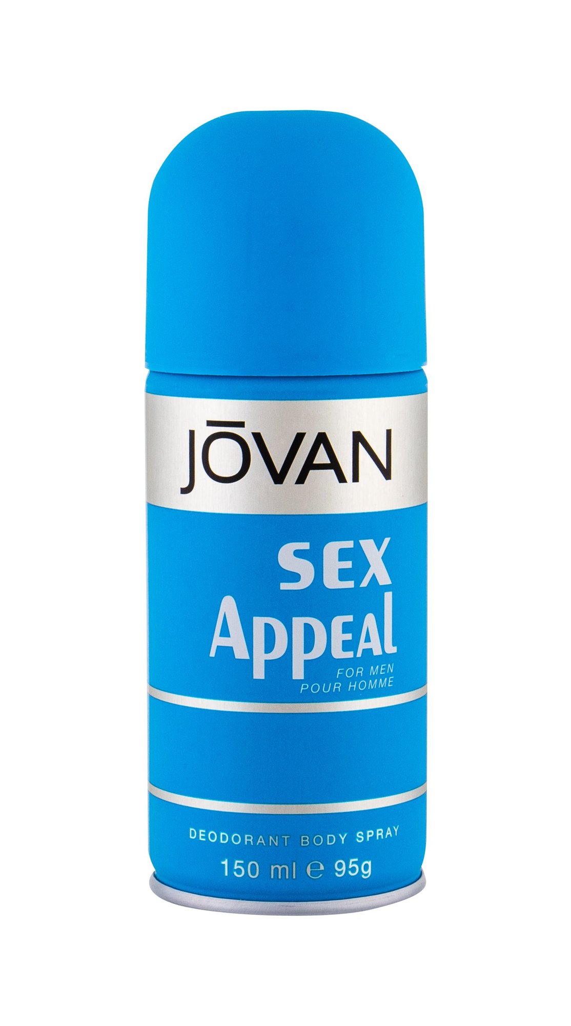 Jovan Sex Appeal 150ml dezodorantas (Pažeista pakuotė)